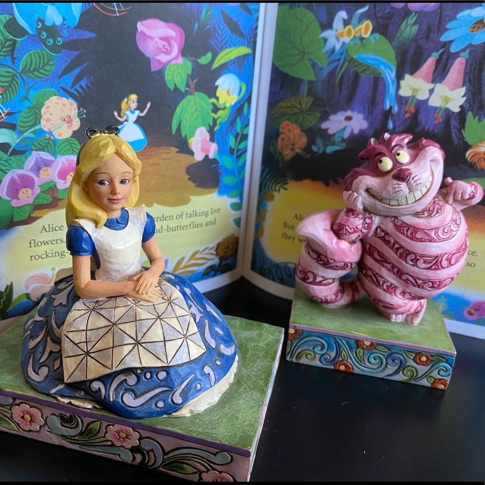 Jim Shore Alice in Wonderland set